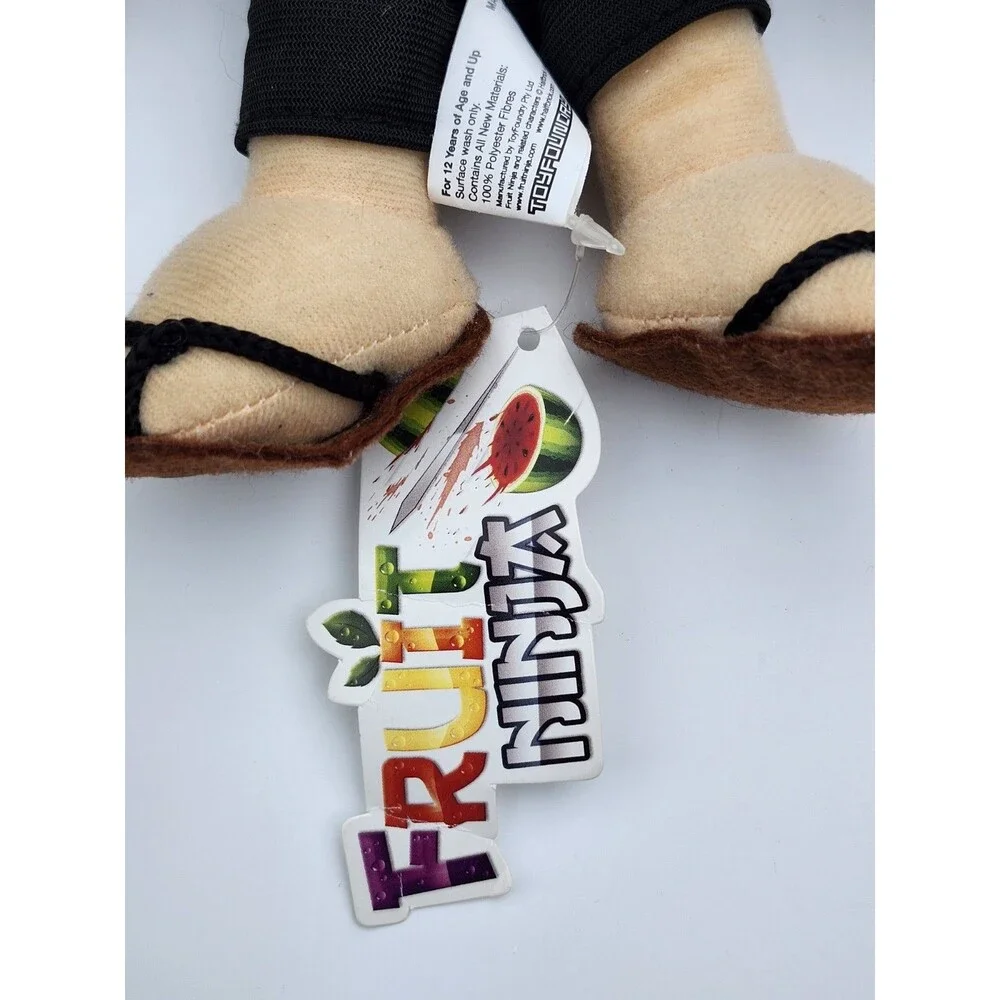 NWT! Fruit Ninja Sensei Halfbrick Toyfoundry Plush  9